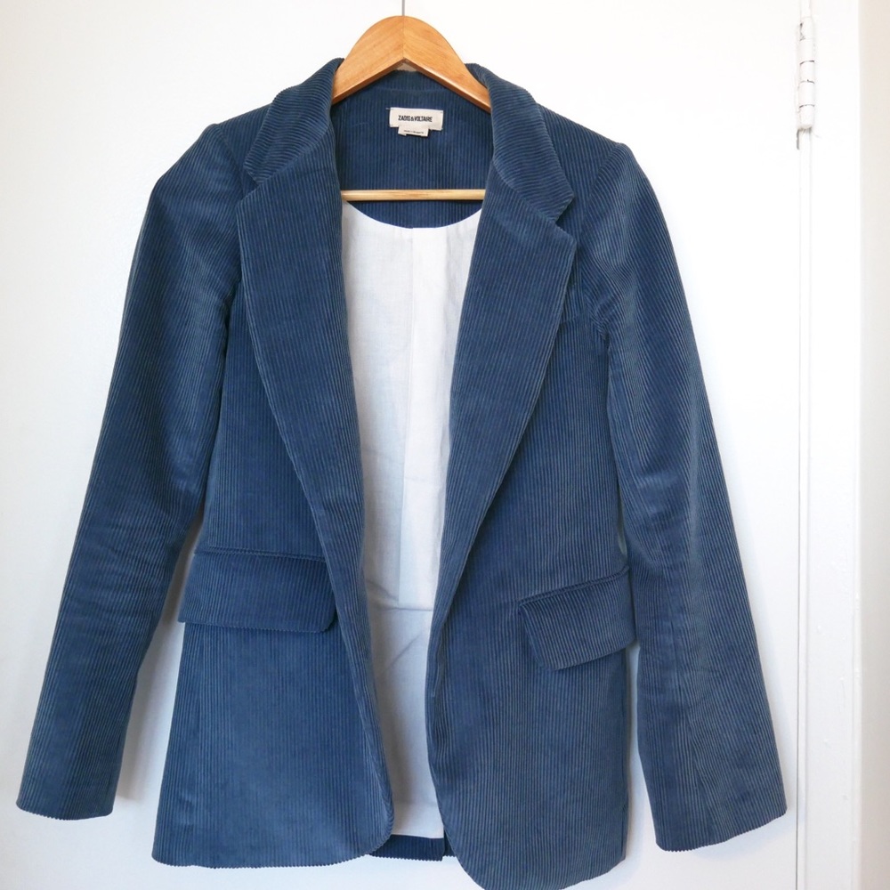 SOLD Zadig & Voltaire Very Velours Jacket